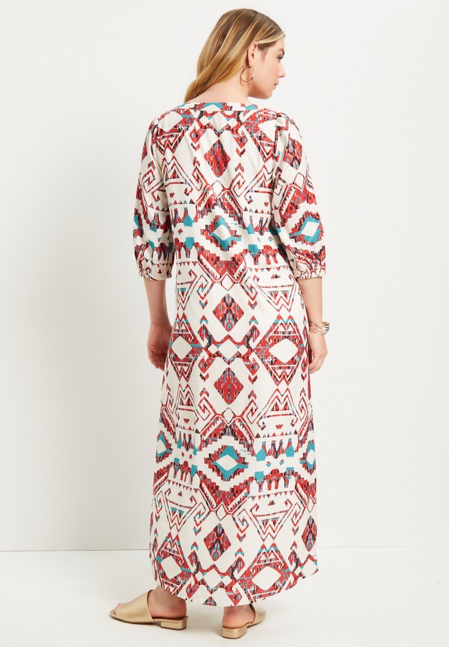 Boho Maxi Dress image number 1