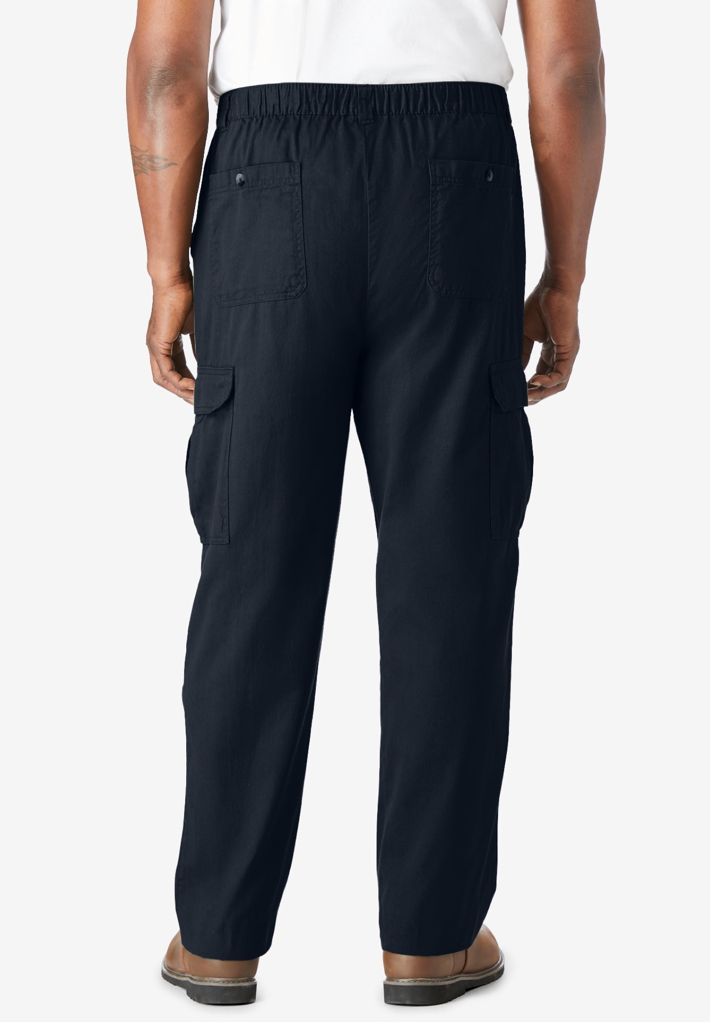Knockarounds® Full-Elastic Waist Cargo Pants | ELOQUII