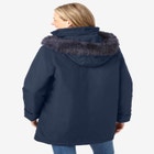 Faux Fur Down Parka Coat image number null