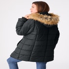 Plus Size Classic Length Puffer Coat image number null