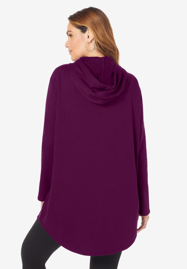 Fleece Zip Hoodie Sweatshirt image number 1