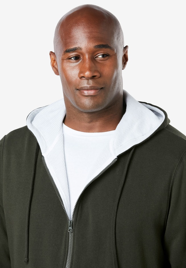 Full-Zip Thermal Hoodie image number 5