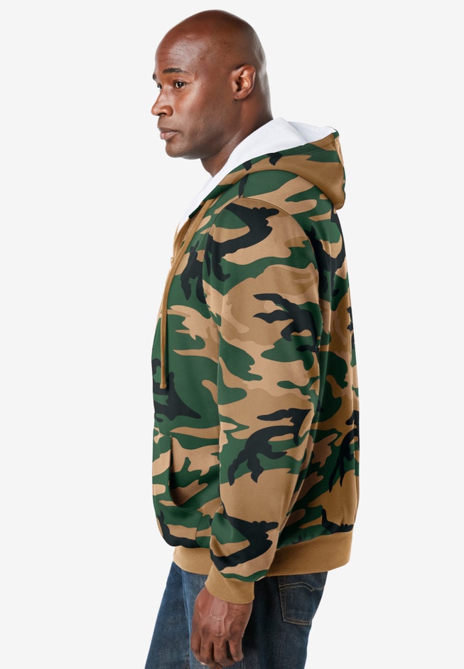 Full-Zip Thermal Hoodie image number 1