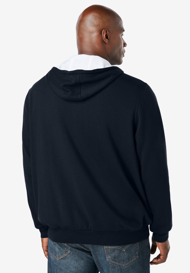 Full-Zip Thermal Hoodie image number 1