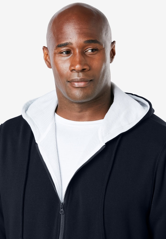 Full-Zip Thermal Hoodie image number 3