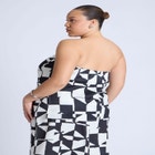 Column Satin Tube Top image number null