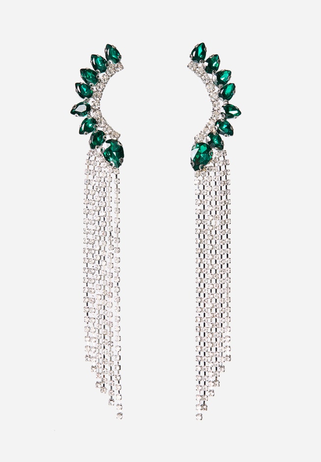 Rhinestone Ear Cuff image number null