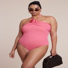 Rosette Halter One Piece image number null