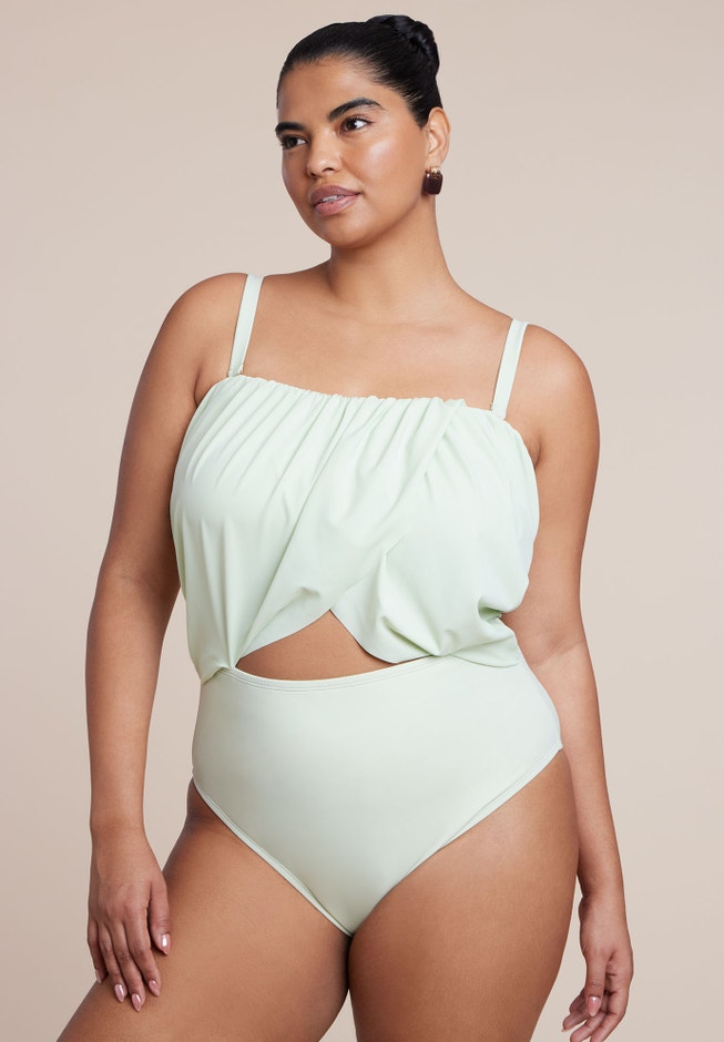 Crossover Strapless One Piece image number 1