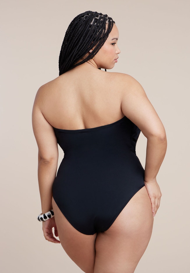 Crossover Strapless One Piece image number 4