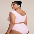 Off The Shoulder Rosette Top image number null