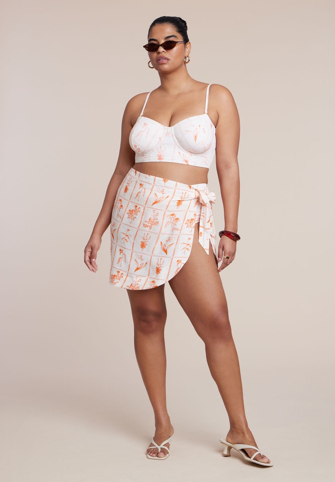 Mini Wrap Skirt image number 3