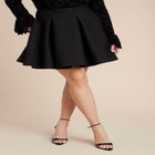 Flouncy Pleated Mini Skirt image number null