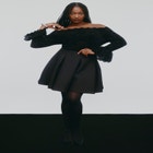 Flouncy Pleated Mini Skirt image number null