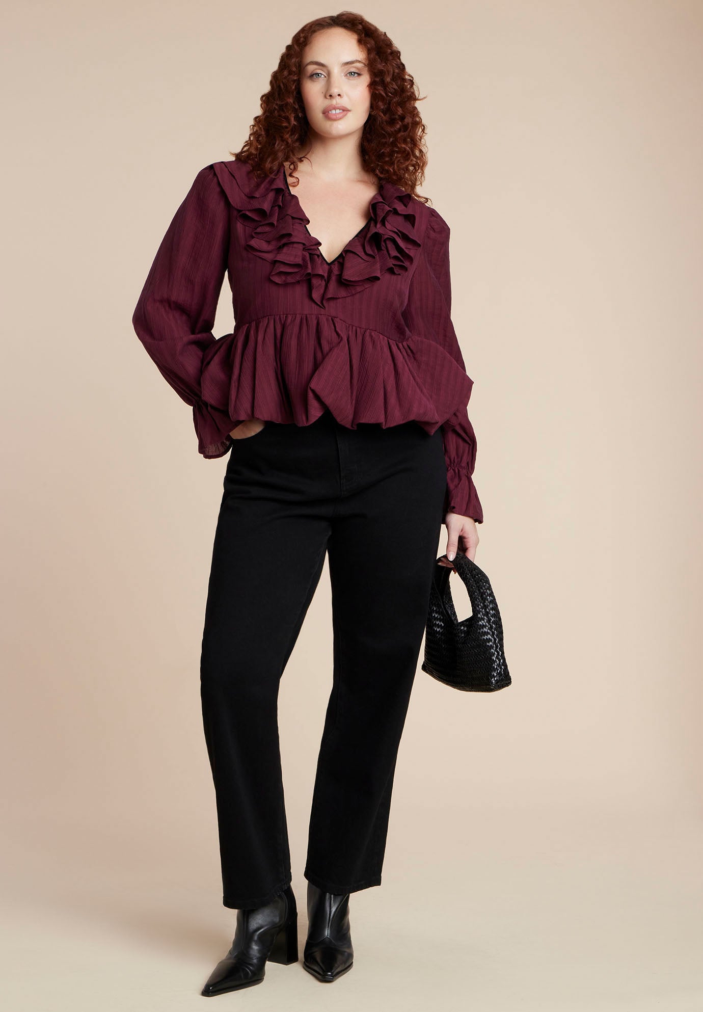 Romantic Ruffle Blouse image number 3