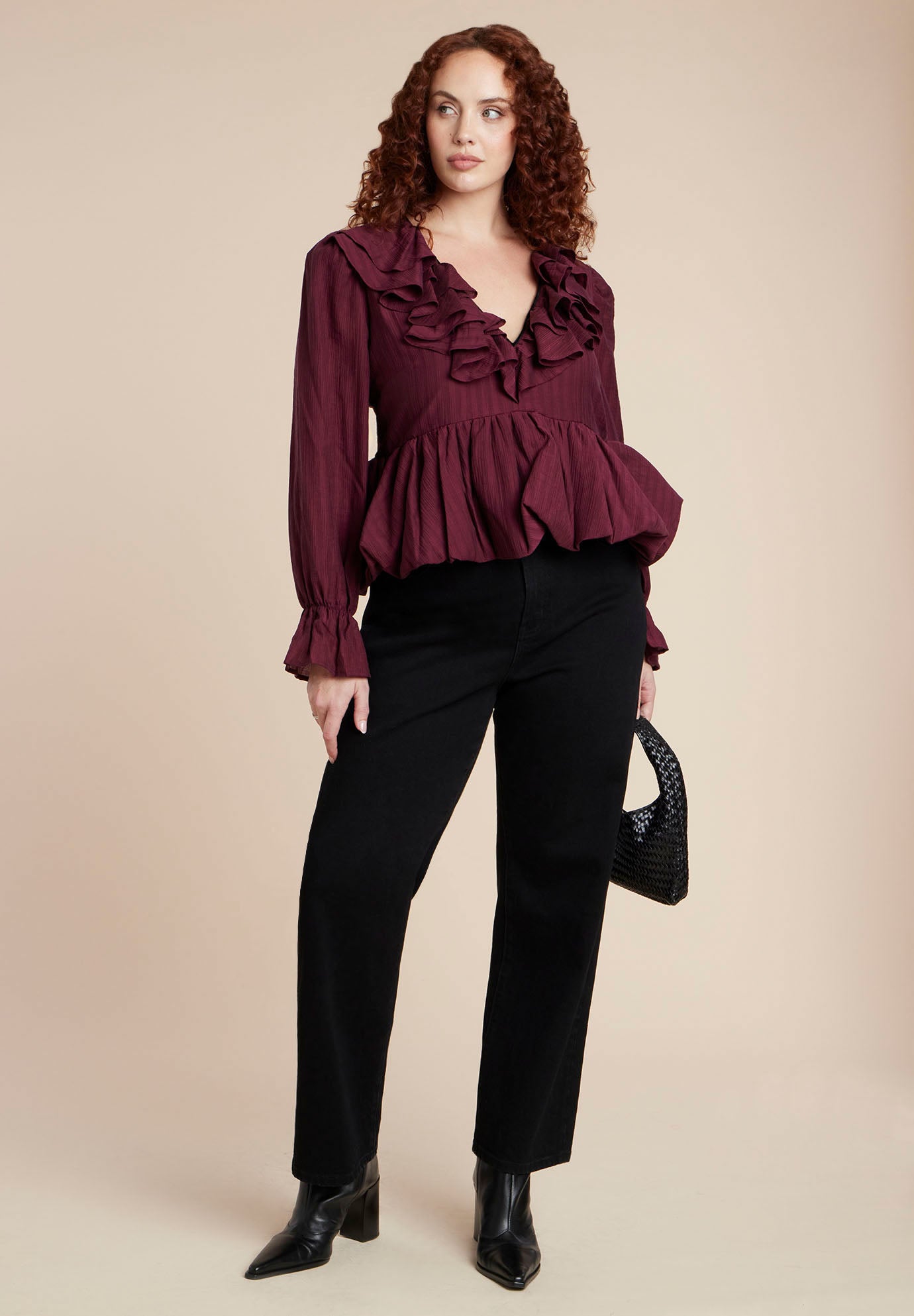 Romantic Ruffle Blouse image number 4