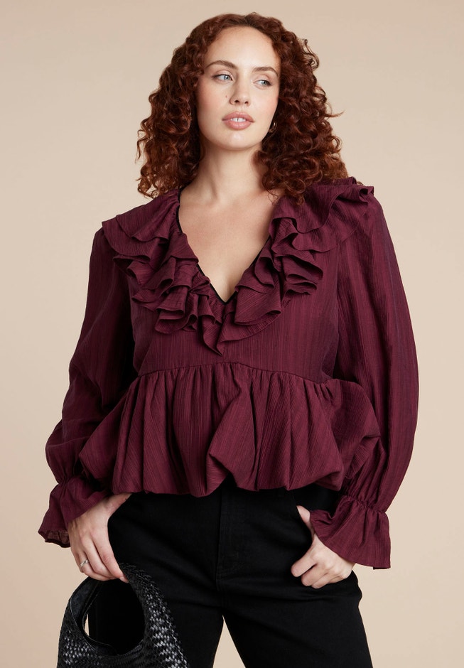 Romantic Ruffle Blouse image number 0