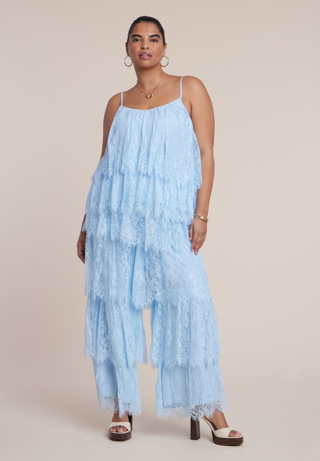 Tiered Lace Pant image number 3