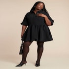 Collared Mini Dress image number null