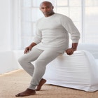 Heavyweight Thermal V-Neck Underwear Shirt image number null