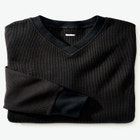 Heavyweight Thermal V-Neck Underwear Shirt image number 0