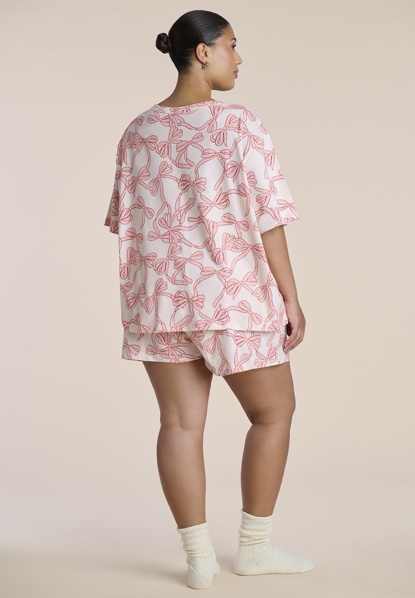 Printed Cotton Pajama Set image number 2