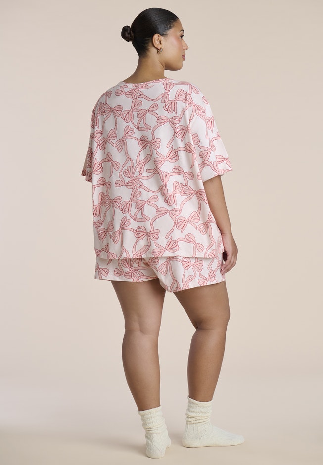 Printed Cotton Pajama Set image number 2