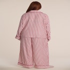 Striped Satin Pajama Set image number 2