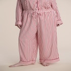Striped Satin Pajama Set image number 3