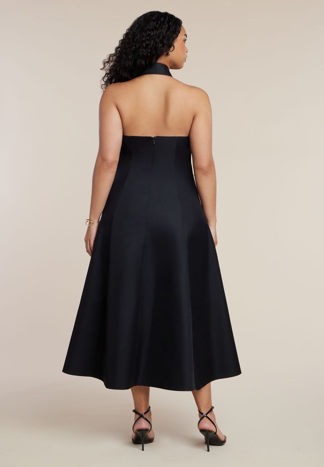 Buckle Neckline Maxi Dress image number 3