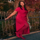 Slinky Dress W Buttons image number null