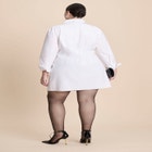 Embroidered Mini Shirt Dress image number null