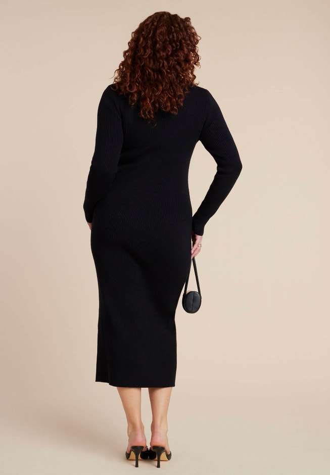 Heart Cutout Midi Dress image number 4