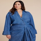 Chambray Pleated Jumpsuit image number null
