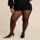 Heart Stud Sweater Hot Short image number null