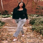 Scoop Neck Jacket With Bow image number null