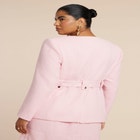 Belted Tweed Jacket image number null