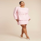 Belted Tweed Jacket image number null