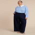 Double Collared Button Up Top image number null