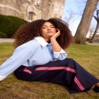 Double Collared Button Up Top image number null