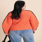 Rounded Sleeve Sweater image number null