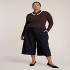 Double Collared Sweater image number 2