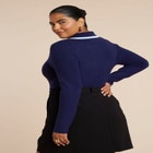 Double Collared Sweater image number null