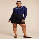 Double Collared Sweater image number null