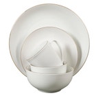 Ogalla 30-Piece Dinnerware Set with Gold Rim image number null