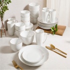 Ogalla 30-Piece Dinnerware Set with Gold Rim image number null