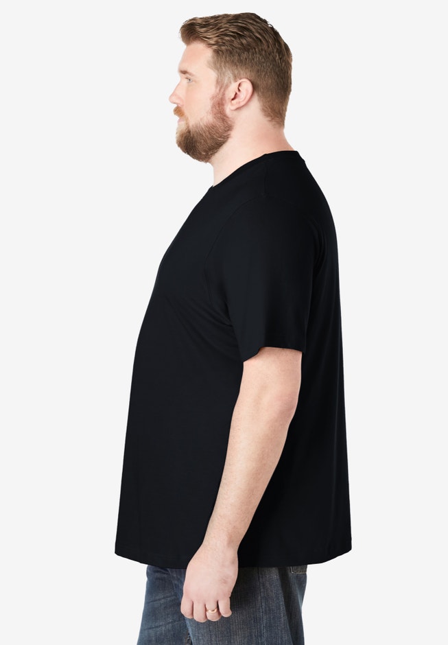 Shrink-Less™ Lightweight Crewneck T-Shirt image number 1