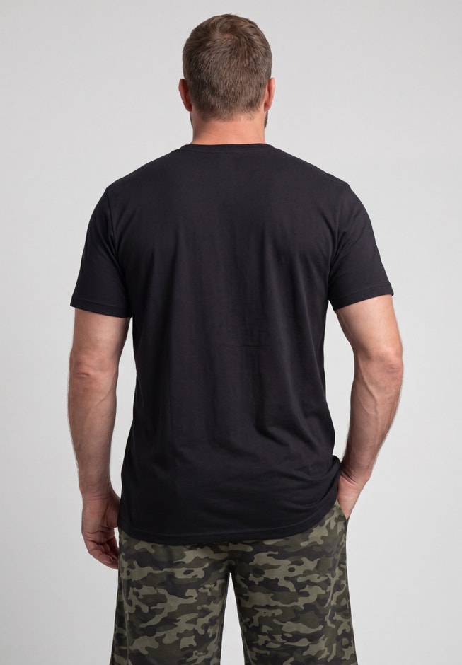 Shrink-Less&trade; Lightweight Crewneck T-Shirt image number 3