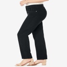 Classic Cotton Denim Straight-Leg Jean image number null