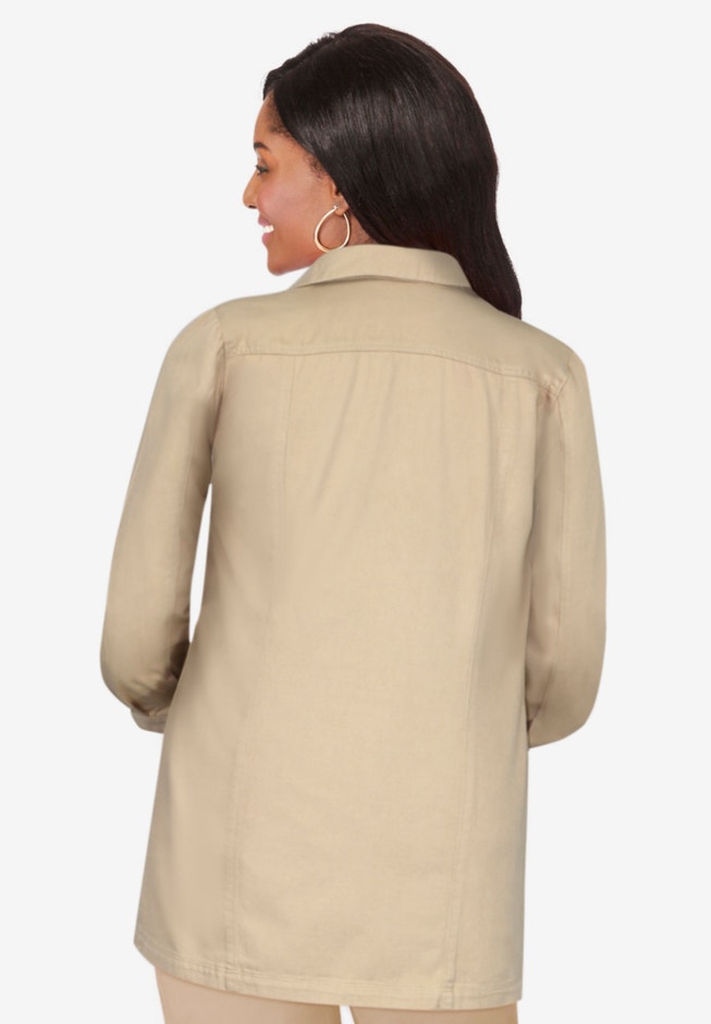 Classic Cotton Denim Jacket image number 1
